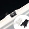 Clips de mécanisme de verrouillage automatique pour poubelles Option de réparation (Blanc-10 pièces)