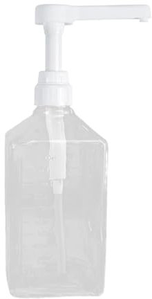 KiBcsLic Distributeur de Sirop D'érable Vide et Transparent, Bouteille de Sirop