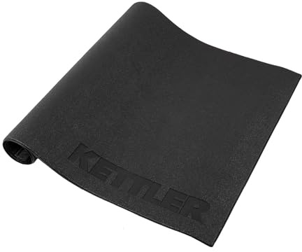 Kettler Bodenschutzmatte, PVC, 200 x 100 x 0,6 cm, für Fitnessgeräte, rutschfest, Geräuschdämpfend