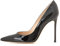 EDEFS Damen Basic Pumps Party Stilettos Lack Schwarz Schuhe für Abschlussball Hochzeit Größe EU42