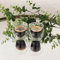 YEM 6 x 50ml doppelwandige Thermo-Gläser, Doppelwandgläser, Espresso-Glas, Schnaps-Glas Dessert-Gläser, Dessertschalen, Lina