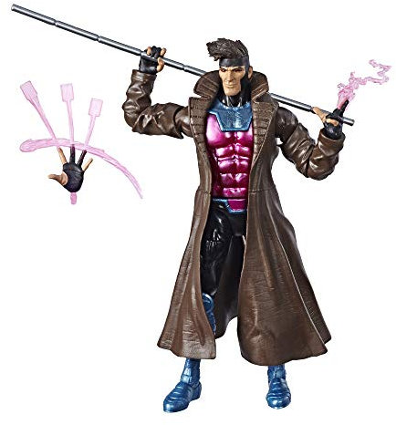 Marvel Hasbro Legends Series 6 Collectible Action Figure Gambit Toy (X-Men Collection)