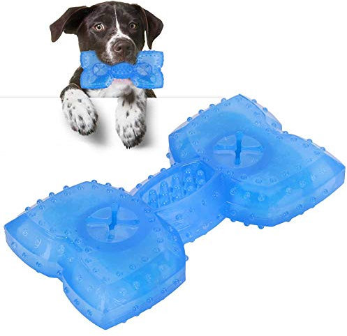 Cikonielf Juguete de refrigeración para Perros, congelable, Rompecabezas de Hielo para Mascotas, Juguete de refrigeración, para Buscar Alimentos, mordedor para Masticar para el Verano