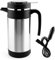 ZKHD 1200ml Voiture Portable Voiture électrique Cigarette briquet DC 12v / 24v en Acier Inoxydable thermoses thermoses chauffantes Tasses à Eau Chaude pour café de thé,12V