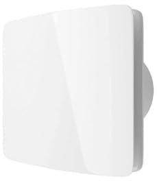 RASMACOR | Badezimmerlüfter 102 mm | Silent badlüfter (39 dB) | Energ A+ | Moderner Lüfter ins Badezimmer | Geringer Konsum (12 W) | Zur Decken- und Wandmontage inkl | Extra Leise und Leistungsstark