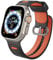 Caseology Athlex Correa para Apple Watch compatible con Apple Watch Ultra/Ultra 2 (49 mm), Serie 9/8/7 (45 mm), Serie SE2/6/SE/5/4 (44 mm) y 42 mm, Silicona, Correa de Nylon - Active Orange