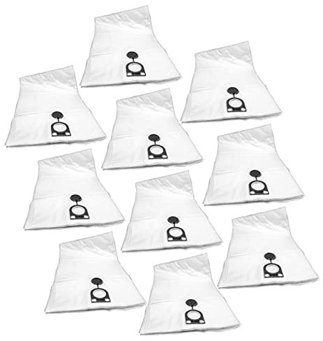 vhbw 50x sacchetto compatibile con Bavaria BVC 1250 S aspirapolvere - microfibra, 50cm x 33cm Bianco