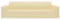 vidaXL Stretch Sofahusse 4-Sitzer Creme Polyester-Jersey