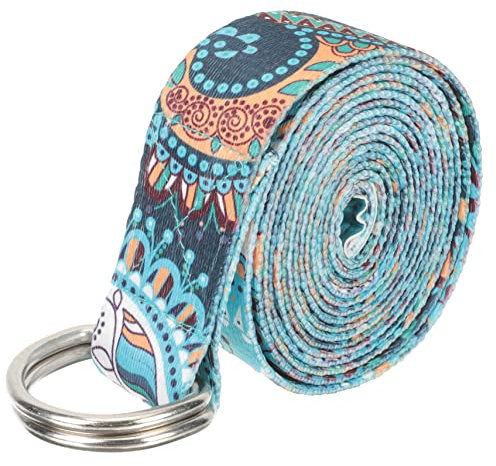 Garneck Cinghia Yoga Per Stretching Accessorio Fitness Pratico e Portatile Per Esercizi Di Allenamento Muscolare e Rilassamento Metri