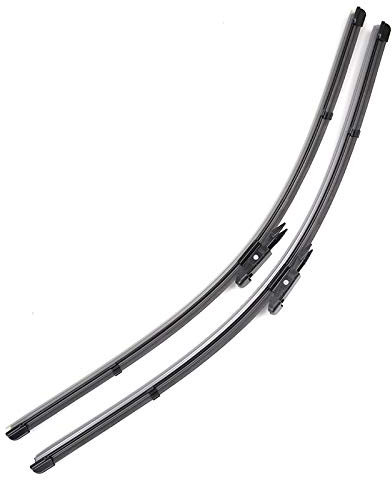 NYAANE Limpiaparabrisas Trasero para Peugeot 307 2005-2007 Limpiaparabrisas Delantero Trasero Juego de escobillas 28 + 26 + 14 