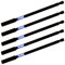 Rennie Tools - 5 Pack x 152mm Long Impact Duty Screwdriver Drill Magnetic Bit Holder Fits Milwaukee Dewalt Bosch Milwaukee WERA etc. Impact Drill Hex Extension Bar/Tool Holders/Adapter