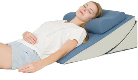 keilkissen bett keilkissen bett kopfteil Gerd-Kissen für Schlafen, 22,9 cm hoch, verstellbares Keilkissen für das Bett, Sodbrennen, saurer Reflux nach einer Operation, erhöhtes Stützkissen für Behinde
