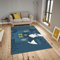 Wohnzimmer Area Teppiche rutschfeste 3D Halloween-Stil Teppich Waschbare Indoor-Spiel Fußmatten Kinder, Haustiere Hundefreundliche Teppich Kinderspielteppich 60 X 90 cm / 23.6 X 35.4 - Leich -0P4V+