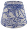 CAKEEYUM Abat-Jour Tambour Motif forêt Tropicale et léopard E14/E27 Petit Abat-Jour décoratif en Lin pour Lampe de Bureau, Applique Murale, Tambour, Petit -, la