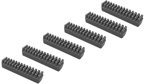 Fazvncv Silikon-Düsenbürsten Düsenwischer für K1C-Serie 3D-Drucker, effektive Verstopfungsentfernung Düsenreiniger-Set