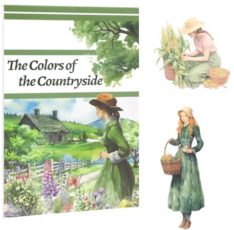 Lychii Landleben-Scrapbooking-Sticker │ Cottagecore-Ästhetik 179 Aufkleber für Bullet Journals, Planer & Collagen