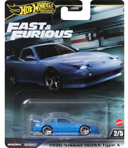 Hot Wheels 1996 Nissan 180SX Typ X, Fast & Furious 2/5 [Blau]