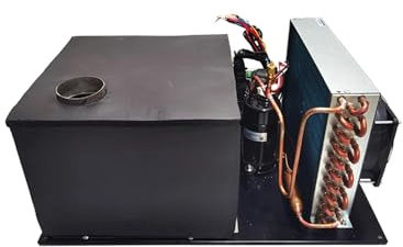 BINGNU Klimaanlage, Hochleistungs-Mikro-Gleichstrom-Klimaanlage, 24 V Gleichstrom, 650 W Kühlleistung, kompakt, leicht, for die Kühlung von geräten und Elektronik, R134A,