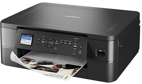 Glowster Kabelloses Multifunktionssystem A4 mit Farbdruck, Scanner und Kopierer, ideal für Büro und persönlichen Gebrauch.