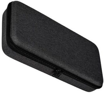 ZYHARUKO Hartschalen-Schutzhülle, wasserdicht, stoßfest, staubdicht, Outdoor-Reisebox, Aufbewahrungstasche für 68 Tasten, Tastatur, tragbare EVA-Tastaturen, Tragetasche