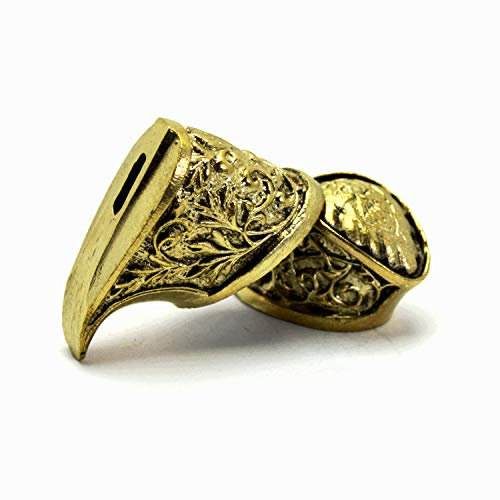 oleksandr.victory Set Fingerschutz Bolster & Pommel Custom Messer Klingenherstellung Herstellung Griff Hersteller Zubehör Kollektion Handgegossene Sets Massiv Bronze (#3)