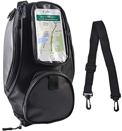 KATUR Motorcycle Gas Oil Kraftstofftank Tasche Universeller wasserdichter Oxford Stoff mit starker magnetischer Motorrad Tasche für Harley Honda Yamaha Suzuki