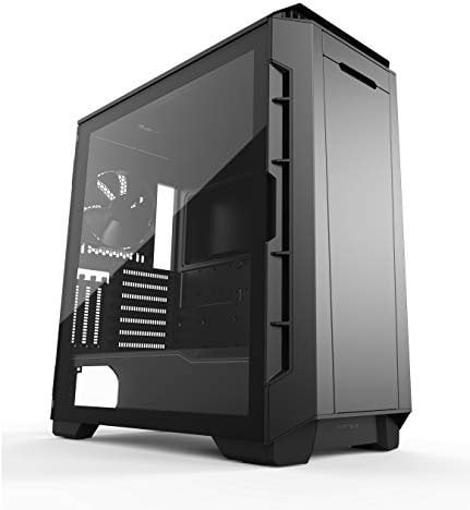 Phanteks Eclipse P600S Silent Midi Tower PC Case, Black, 3 Pre-Installed Fans, Side Window, PH-EC600PSTG_BK01, Black (Window)