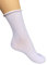 Infinity 6/12 Paia Calzini Donna in Puro Cotone Filo di Scozia Elasticizzato Senza Elastico Taglia 35-40 Calze Donna Made in Italy Altezza Polpaccio (6Paia Bianco Alto)