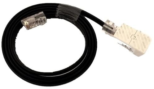 MICROPHONE HAM RADIO EXTENSION CABLE 8PIN - YAESU KENWOOD ICOM MOTOROLA DEVICE (Socket + Cable length - 2m)