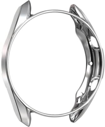 XoTek Coque Montre Connectée de Protection en TPU pour Samsung Galaxy Watch 3 41 mm45 mm avec Film de Protection d'Écran Argenté 41 mm