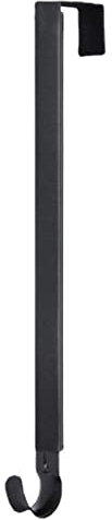 Verstellbarer Kranzhalter für Haustür | Kranzhaken über der Tür verlängert Sich von 37–63 cm | Haustür- -Aufhänger für Herbsternte, Halloween, Weihnachtskranz