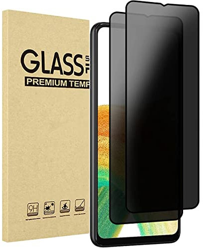 JMDZDL Sichtschutz für Samsung Galaxy A33 5G Schutzfolie, [2 Stück] Anti-Spähen Panzerglasfolie für Samsung A33 5G Anti-Spy Displayschutzfolie 9H Härte Gehärtetes Glas Full Screen Blickschutzfolie