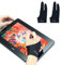 UGEE Digitaler Zeichenhandschuh, 2 Stück, Künstlerhandschuh für Zeichentablett, digitaler Kunsthandschuh mit zwei Fingern für rechte oder linke Hand, iPad, Skizzieren, Universalgrößen