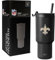 Simple Modern Offiziell lizenziertes NFL New Orleans Saints Becher mit Klappdeckel und Strohhalmen, isolierter Becher aus Edelstahl, Geschenke für Männer und Frauen, Trek Collection, New Orleans
