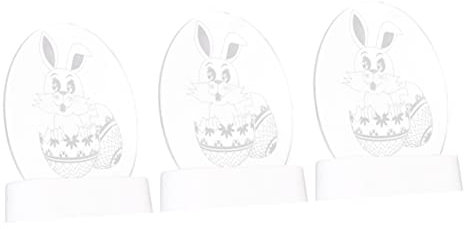 OSALADI 3 Sätze 3d-ornamentlichter Neuheit Nachtlampe Tierische Schreibtischlampe Tierisches Nachtlicht Cartoon-lampe Leichte Dekoration Für Zu Hause Wohnkultur Sternenlichter Aggreko Led