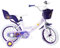 VOLARE Babys (Mädchen) Bicicletta 14 Pollici Di Wish Zoll Fahrrad, Lila