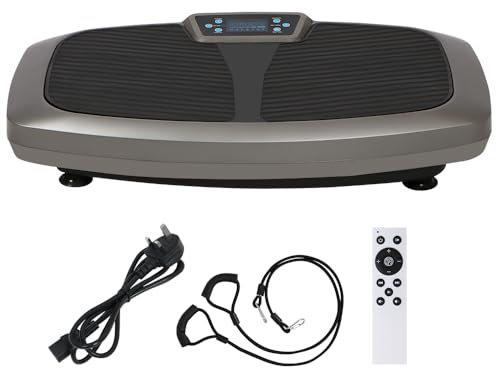 Panana Vibrationsplatten-Trainingsgerät Körper-Vibrationsplattform Ganzkörper-Workout Vibrations-Fitnessgerät für zu Hause Gewichtsverlust