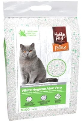 Hobby First Feline Katzenstreu mit Aloe Vera 12l = 10kg