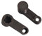 Twowinds - Leva Deviatore Aria Scatola Riscaldamento 1827184 Compatibile con Ford Fiesta 4, Fiesta 6 Van (dal 2008) - Leva Deviatore Stufa Aria (2 pezzi)