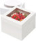15 Pack Cake Boxes, 12x12x8 Inch Disposable Cake Box with Window, Tall Cake Containers with Lids and Cake Boards, Cardboard Packaging Take Out Boxes for Birthday, Wedding, Christmas Party, Bakery Shop