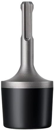 NIYATA Gummihammer SDS Plus für Bohrhammer, 95 x 36,8 mm | Elektrischer Gummi Hammer Aufsatz, Schonendes Klopfen für Fliesen, Blech, Pflastersteine, Heizkörper & Tischlerarbeiten