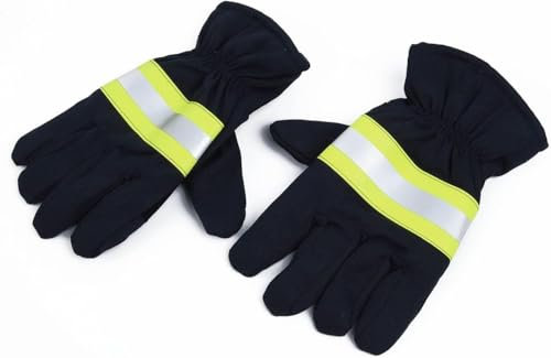 TLTLT Heat Resistant Gloves Non Disposable Nonslip Gloves, Flame Retardant Heat Resistant Safety Gloves