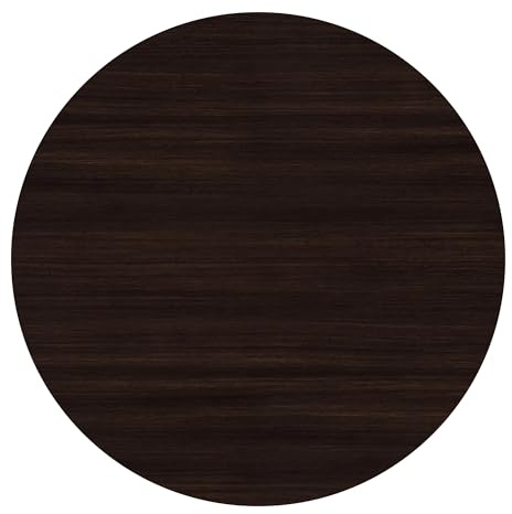 Highcovercaps Self Adhesive Screw Hole Cover Caps, Oak Style, 700 Pieces/5 Sheets, 12mm, Waterproof Stickers for Wooden Furniture (DARK BROWN EUCALYPTUS)