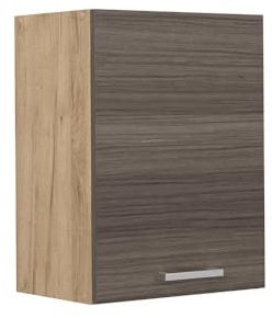 Vicco Hängeschrank R-Line, hängender Küchenschrank, Edelgrau, 45 cm