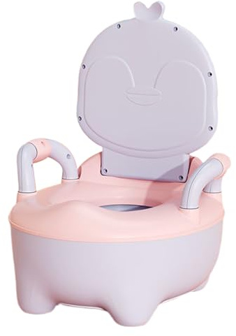 ETUCYNG Kinder Töpfchentraining Toilette, Töpfchen -Training,Nonrutsch Pinguin Töpfchen für Kinder - Tragbare Kinderkommode, Urinal -Trainer für das Spielen im Freien, Kindertagesstätte, Vorschule