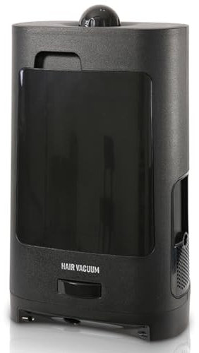 SMRHBWXS Aspirateur de Salon 1400W, démarrage Automatique Infrarouge avec Capture de Cheveux cassés, Poubelle de Salon de Coiffure Professionnel