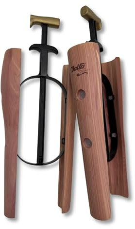 DELFA Sensomatic Red Cedar Schaftformer - Stiefelformer ideal für Reitstiefel - Stiefelschaftformer 35cm Länge - Geeignet für alle Lederstiefel