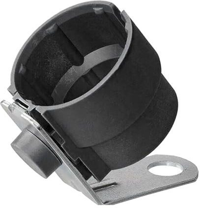 Generic Fijador De Conector De Remolque Soporte De Enchufe De Remolque Para Vehículo Compatible Con Enchufes De 7 Y 13 Pines Color Negro