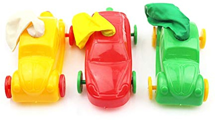 Naroote Rennwagen-Spielzeug, Ballon-Rennwagen-Spielzeug, für den Kindergarten (zufällig 1)