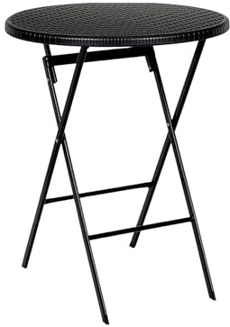 Floordirekt- Gartentisch klappbar Kunststoff 180x75cm - Buffettisch mit Tragegriff - Klapptisch für Garten Terrasse und Balkon - Campingtisch 6 Personen (Toyama)